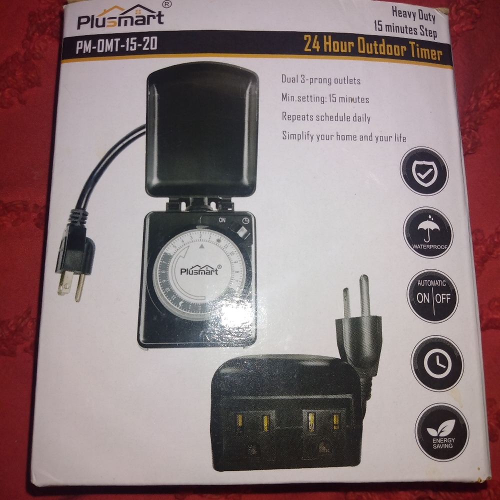 Plusmart outdoor timer